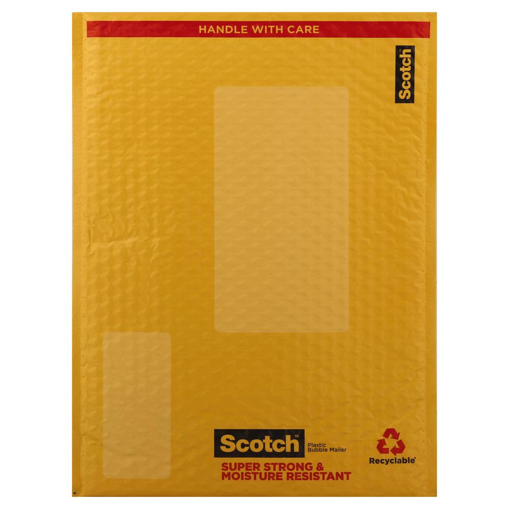 Scotch Plastic Bubble Mailer Size 5