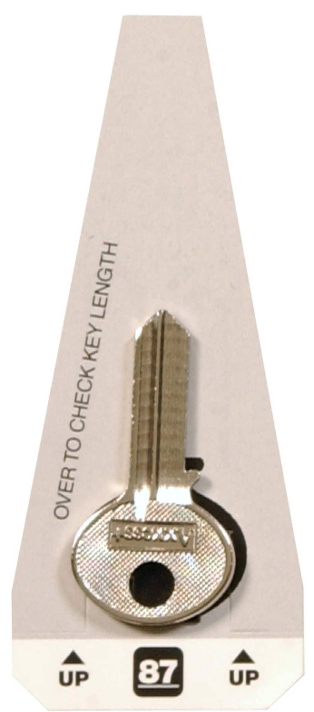 Hillman Nickel Plated Home and Office Brass House/Entry Key Blank | 88071