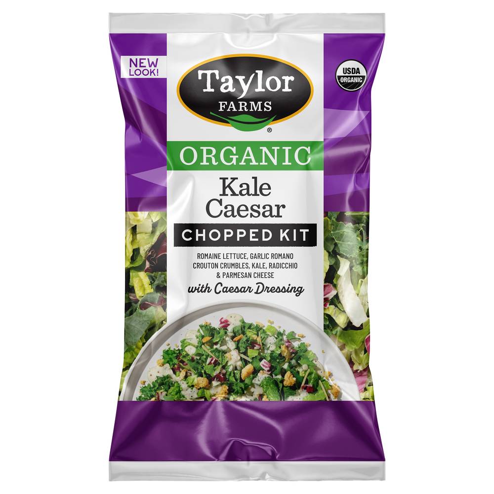 Taylor Farms Organic Kale Caesar Chopped Kit (7.8 oz)