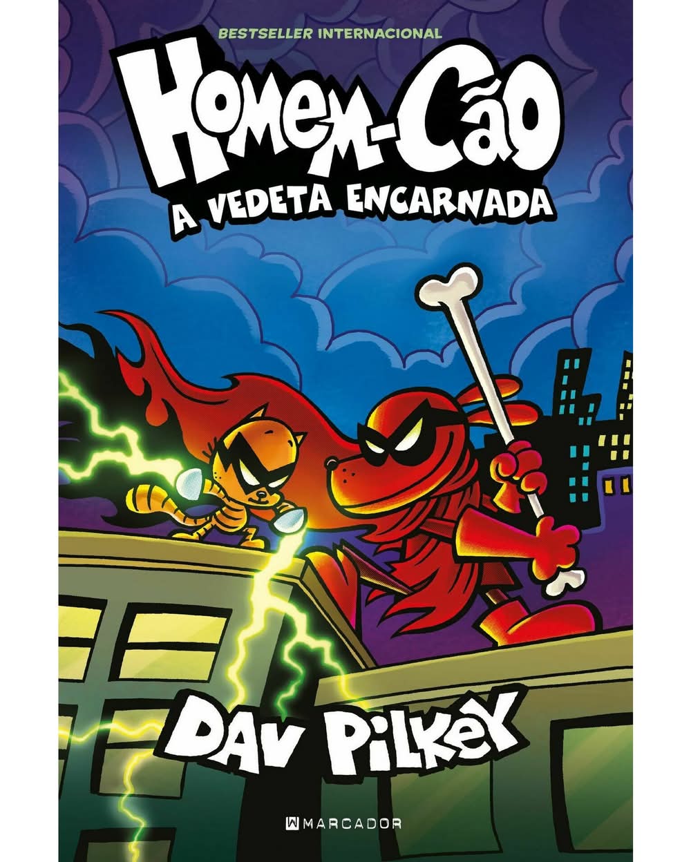Homem-Cão - Livro 12: A Vedeta Encarnada de Dav Pilkey