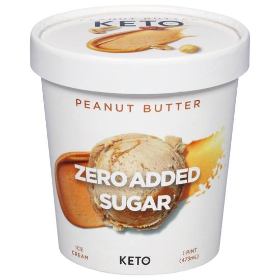 Keto Foods Peanut Butter Cup Ice Cream