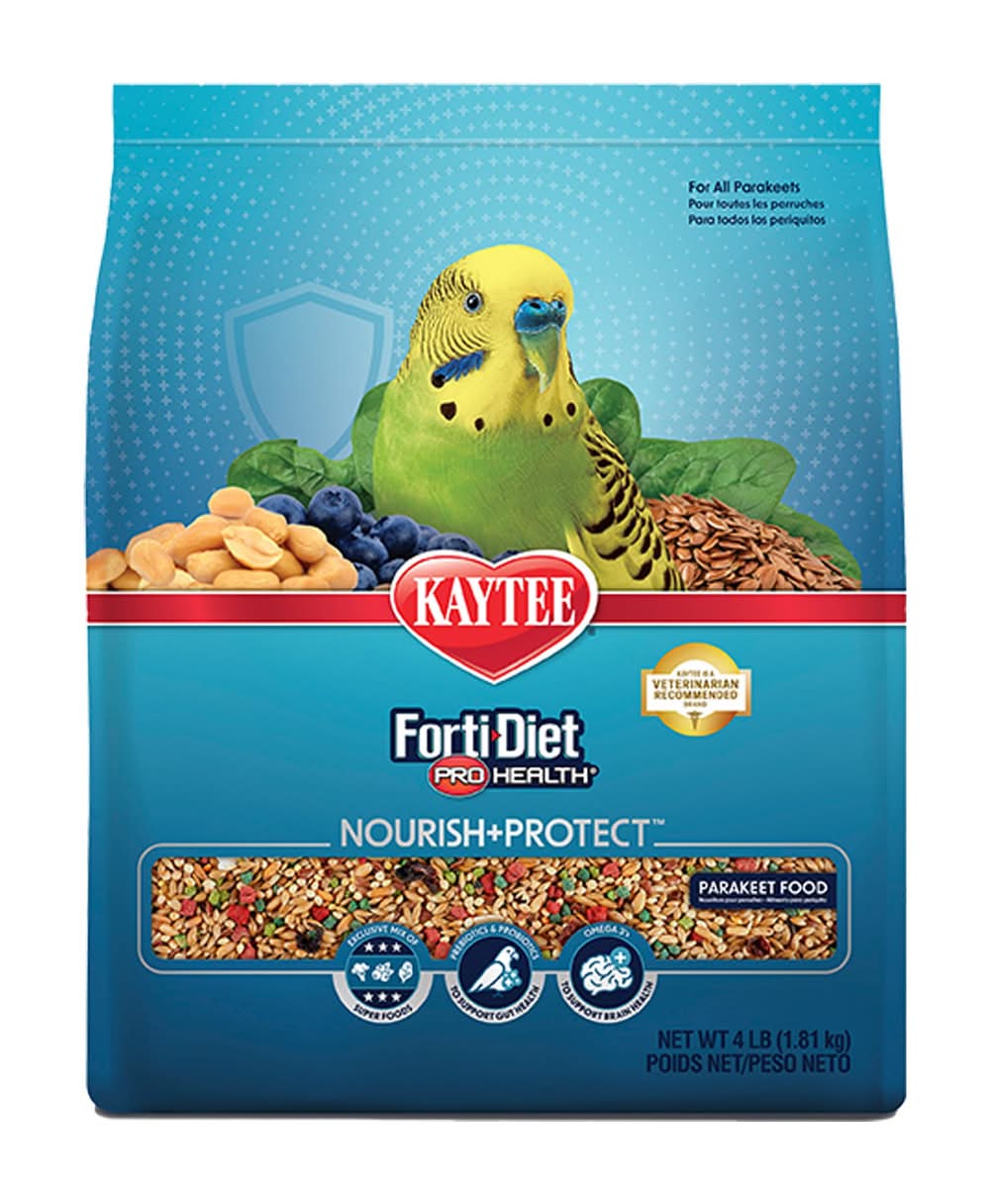 KAYTEE® FDPH Feather Parakeet Bird Food (Color: Assorted, Size: 4 Lb)