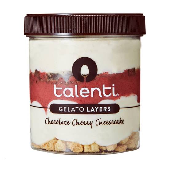 Talenti Gelato Layers Chocolate Cherry Cheesecake 10.8oz