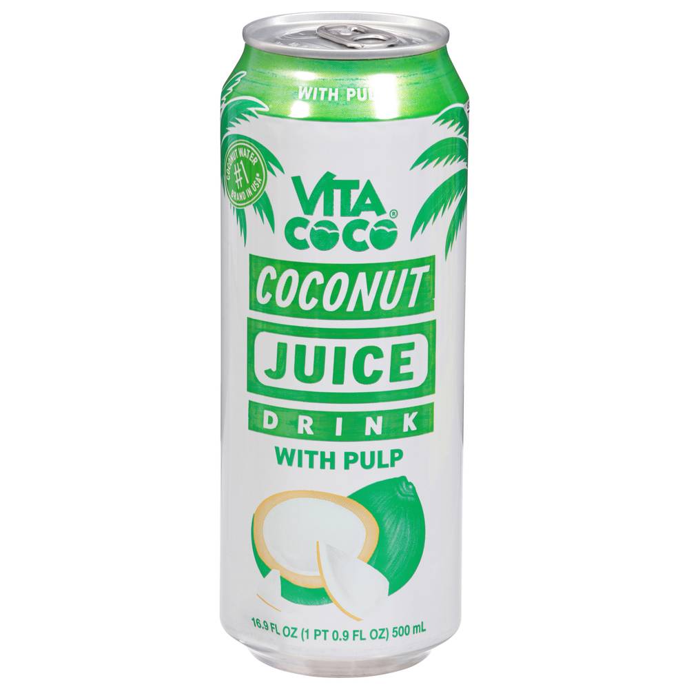 Vita Coco Juice Drink With Pulp (16.9 fl oz) (coconut )