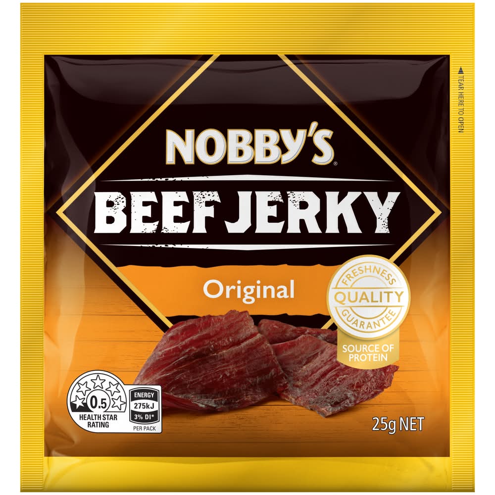 Nobby's Beef Jerky Original (25g)