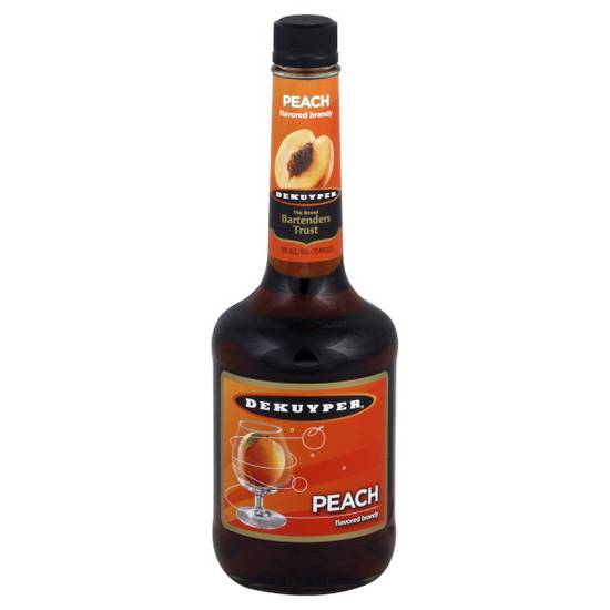 Dekuyper Peach Flavored Brandy (750ml bottle)