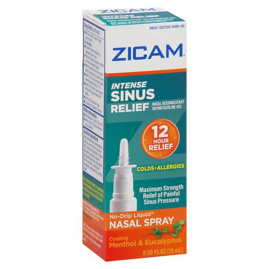 Zicam Maximum Strength No-Drip Liquid Nasal Spray (0.5 oz)