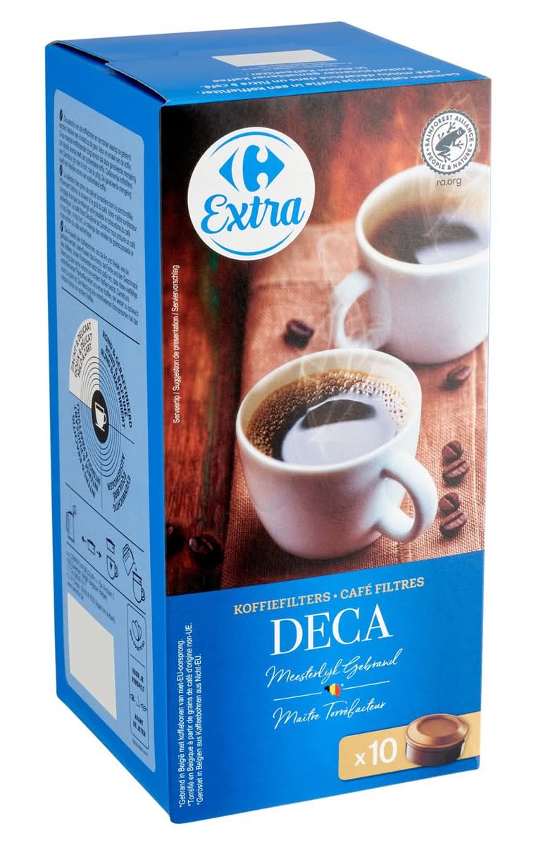 Carrefour Extra Koffiefilters Deca 10 x 7.5 g