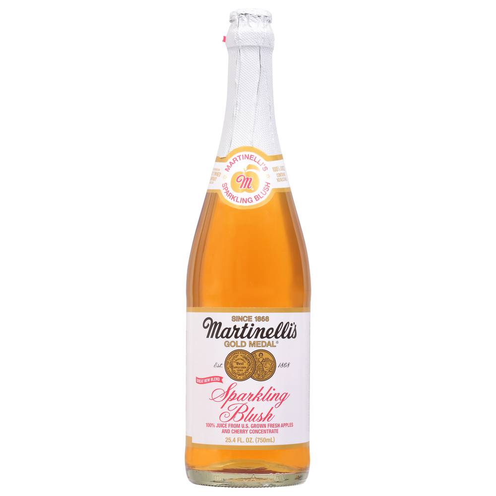 Martinelli's Sparkling Blush Apple Juice (25.4 fl oz)