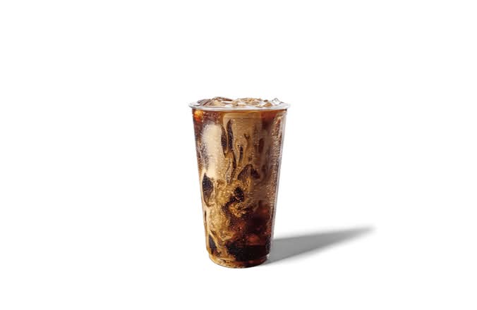 Monster Cookie Sweet Cream Iced Coffee