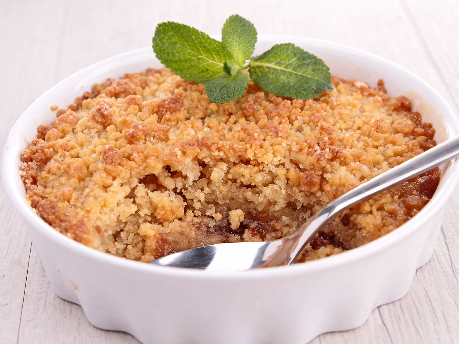 CRUMBLE POMMES & POIRES