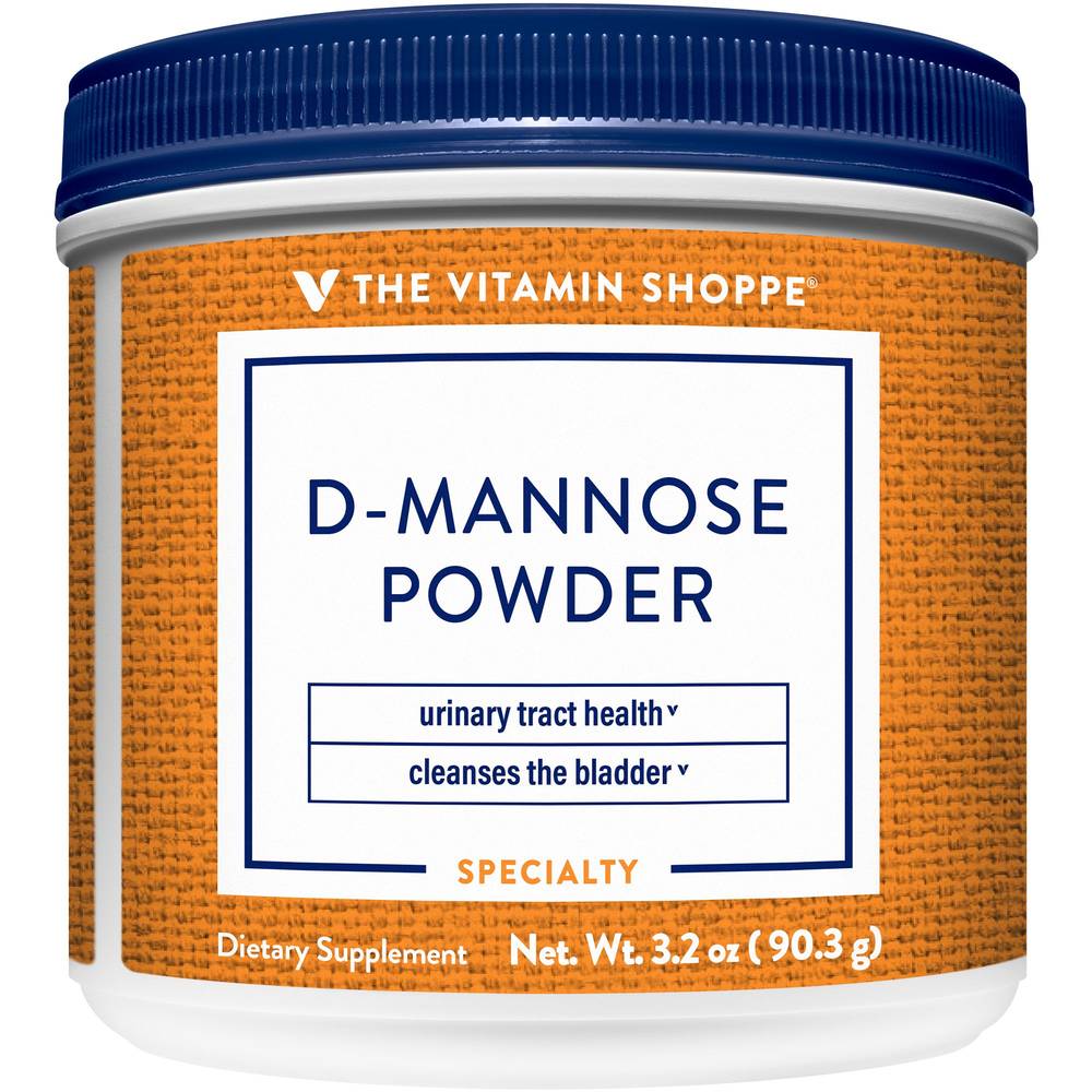 The Vitamin Shoppe D-Mannose 2,000 mg Powder (3.2 oz)