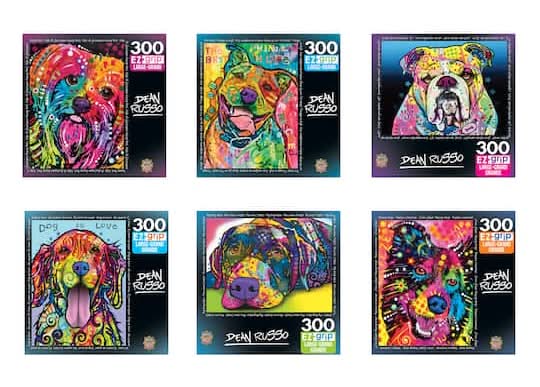 Assorted Masterpieces Ez Grip Dean Russo Jigsaw Puzzle