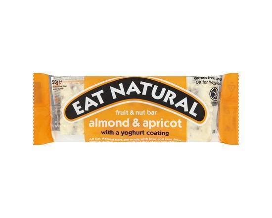 Eat Natural Fruit & Nut Bar Almond & Apricot with a Yoghurt Coating 50g