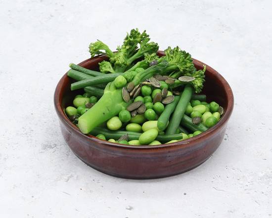 GREEN BEANS, PEAS & BROCCOLI (VE)