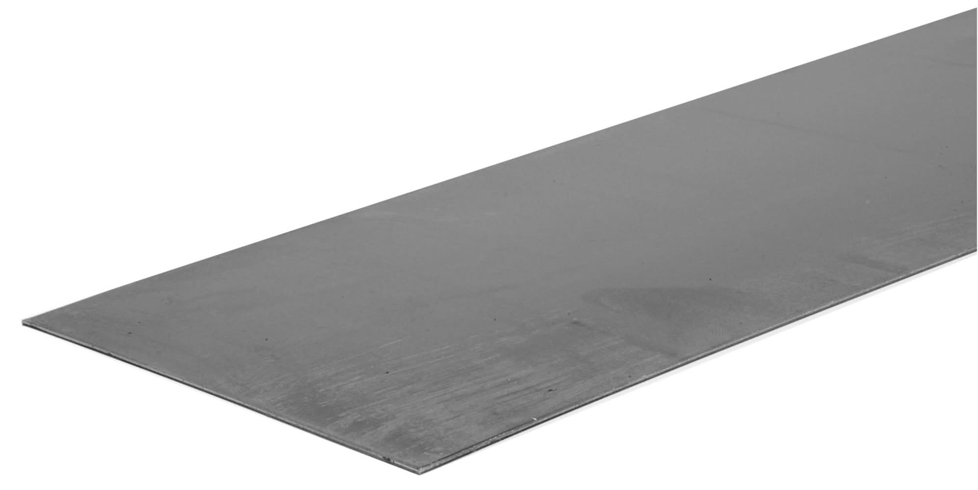 Hillman 6-in x 24-in Cold rolled steel Solid Sheet Metal