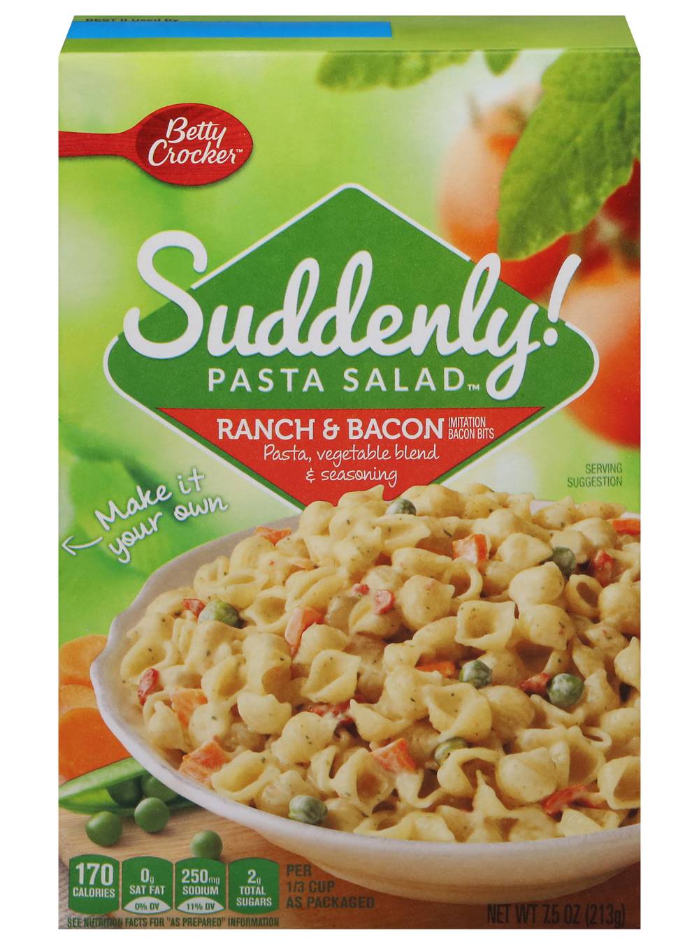 Suddenly Pasta Salad Ranch & Bacon