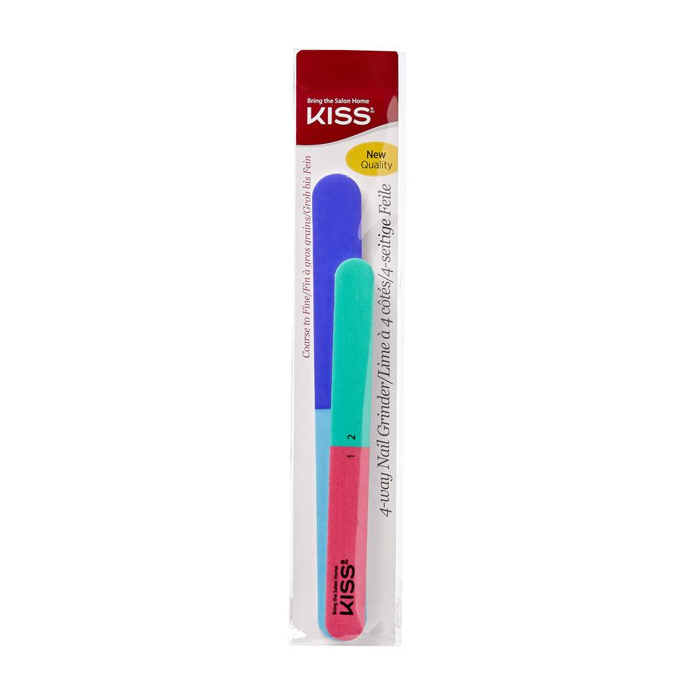 KISS 4-Way Nail Grinder (2 ct)