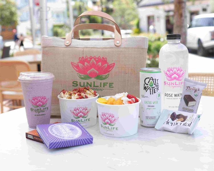 Sunlife Organics (Brentwood) Menu Santa Monica • Order Sunlife
