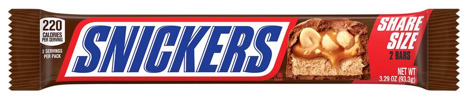 Snickers Milk Chocolate Candy Bars Sharing Size