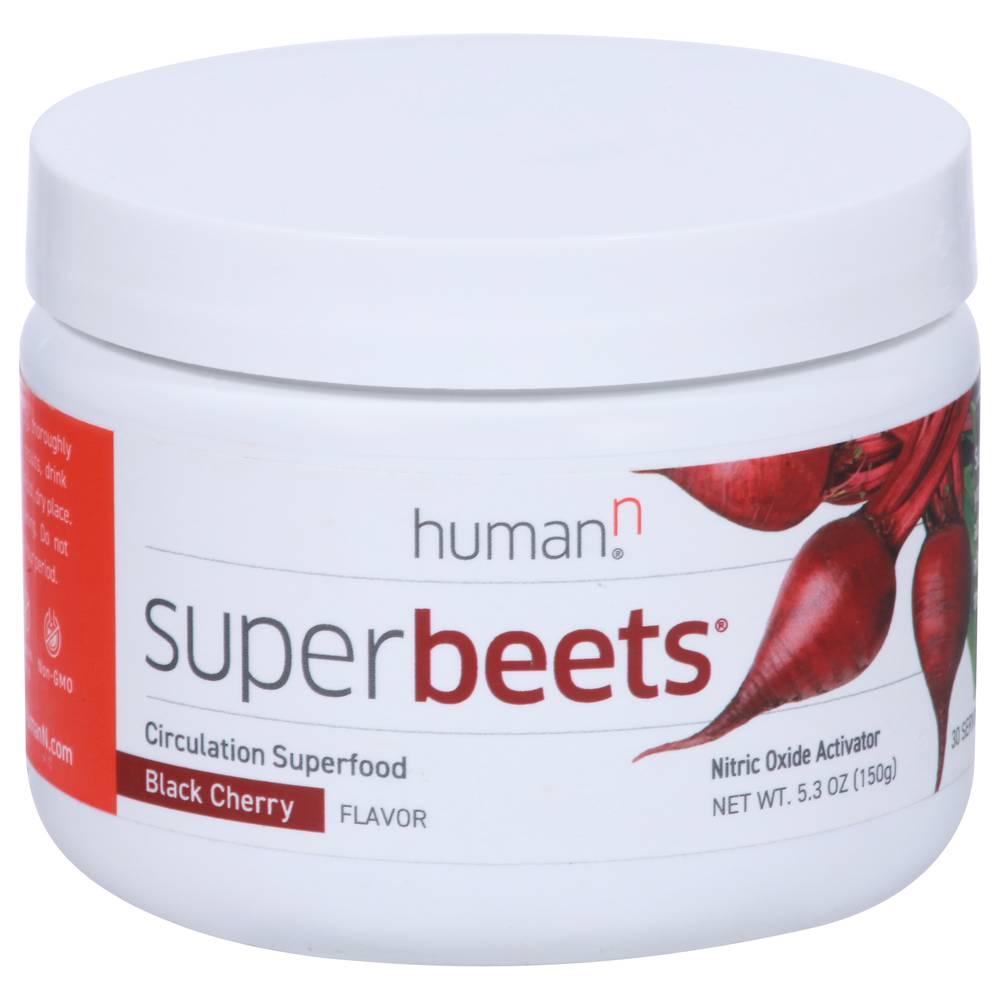 SuperBeets Human Circulation Superfood, Black Cherry (5.3 oz)