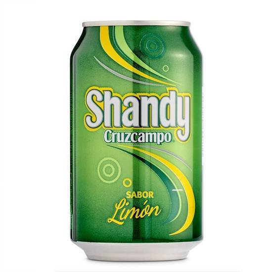 Cerveza con limón Shandy lata 33 cl