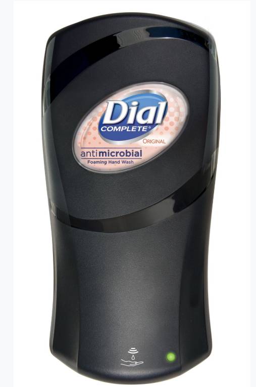 Dial Fit - Black Touch Free Dispenser (Case of 3)