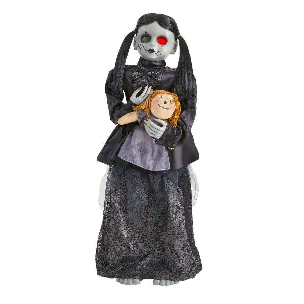 Home Accents Holiday 3 Ft. Animated Led Haunted Doll