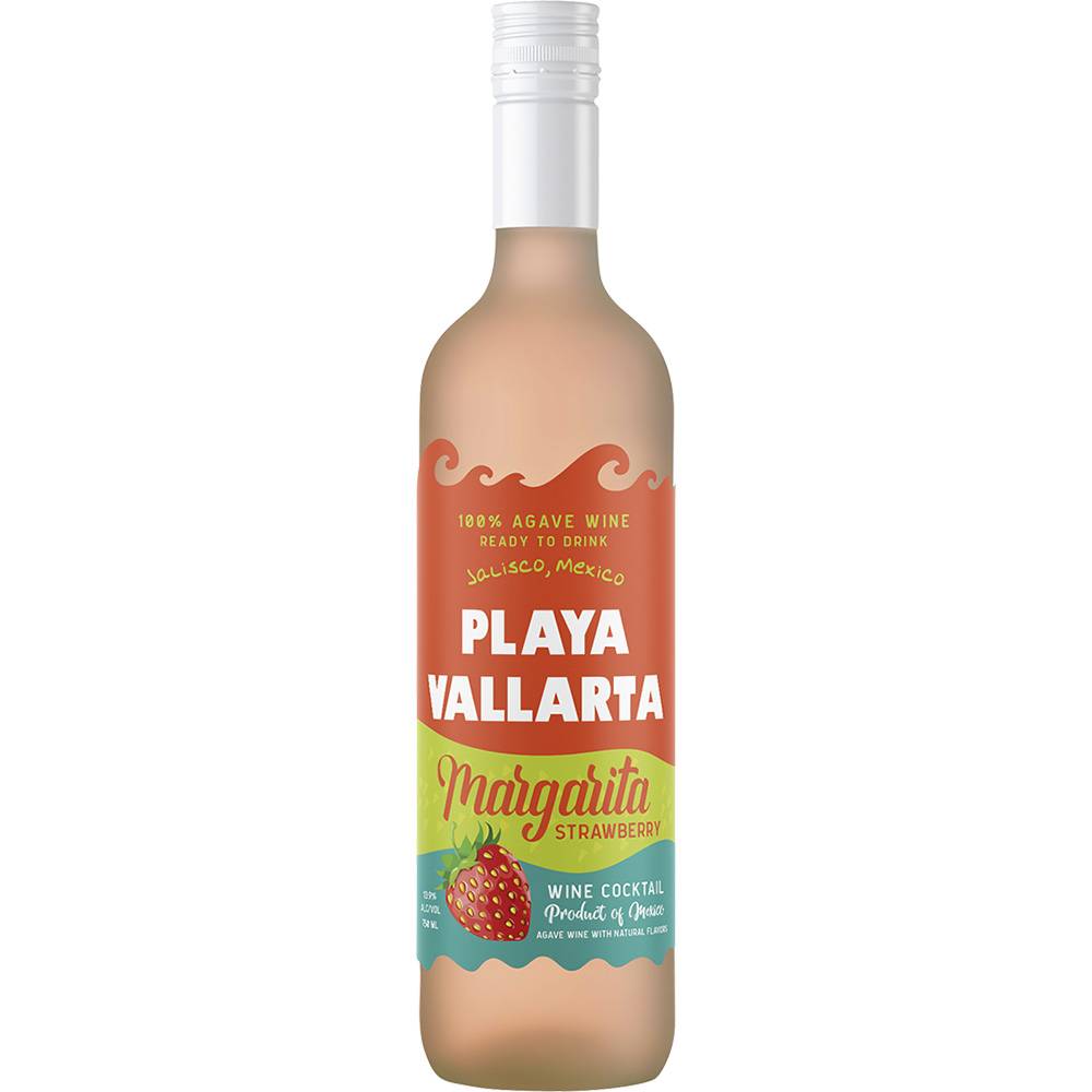 Playa Vallarta Strawberry Margarita (750ml bottle)