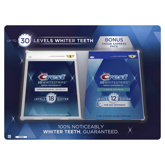 Crest 3d Whitestrips Bonus pack (1 pack)