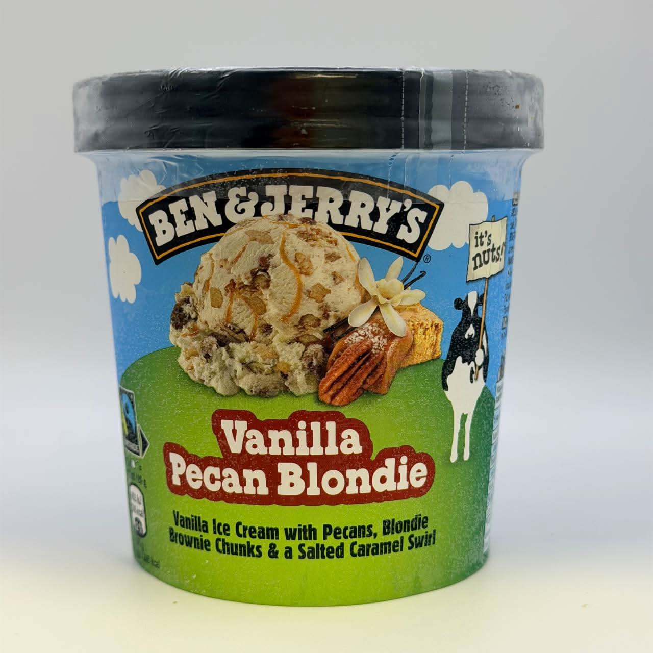 BEN & JERRY’S Vanilla Pecan Blondie 465ml