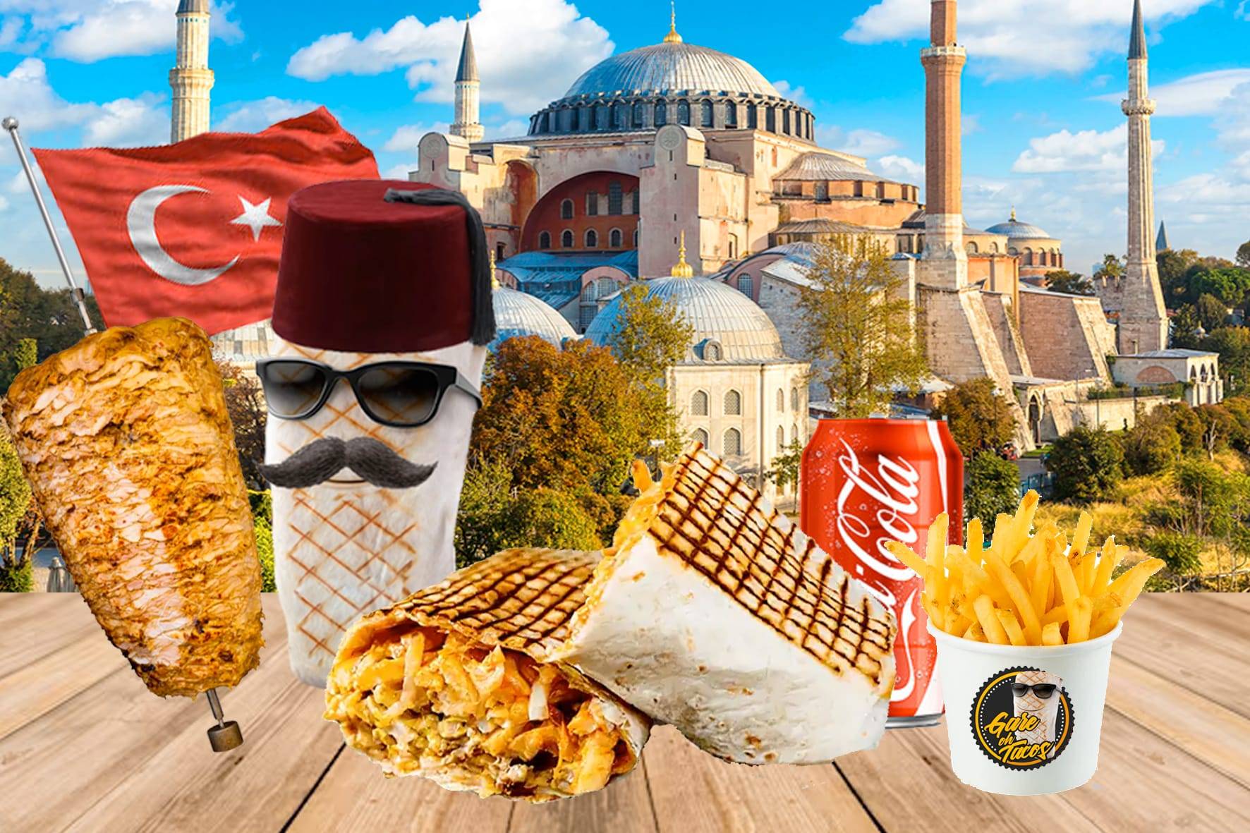 Le kebab sauce fromagère 🇹🇷