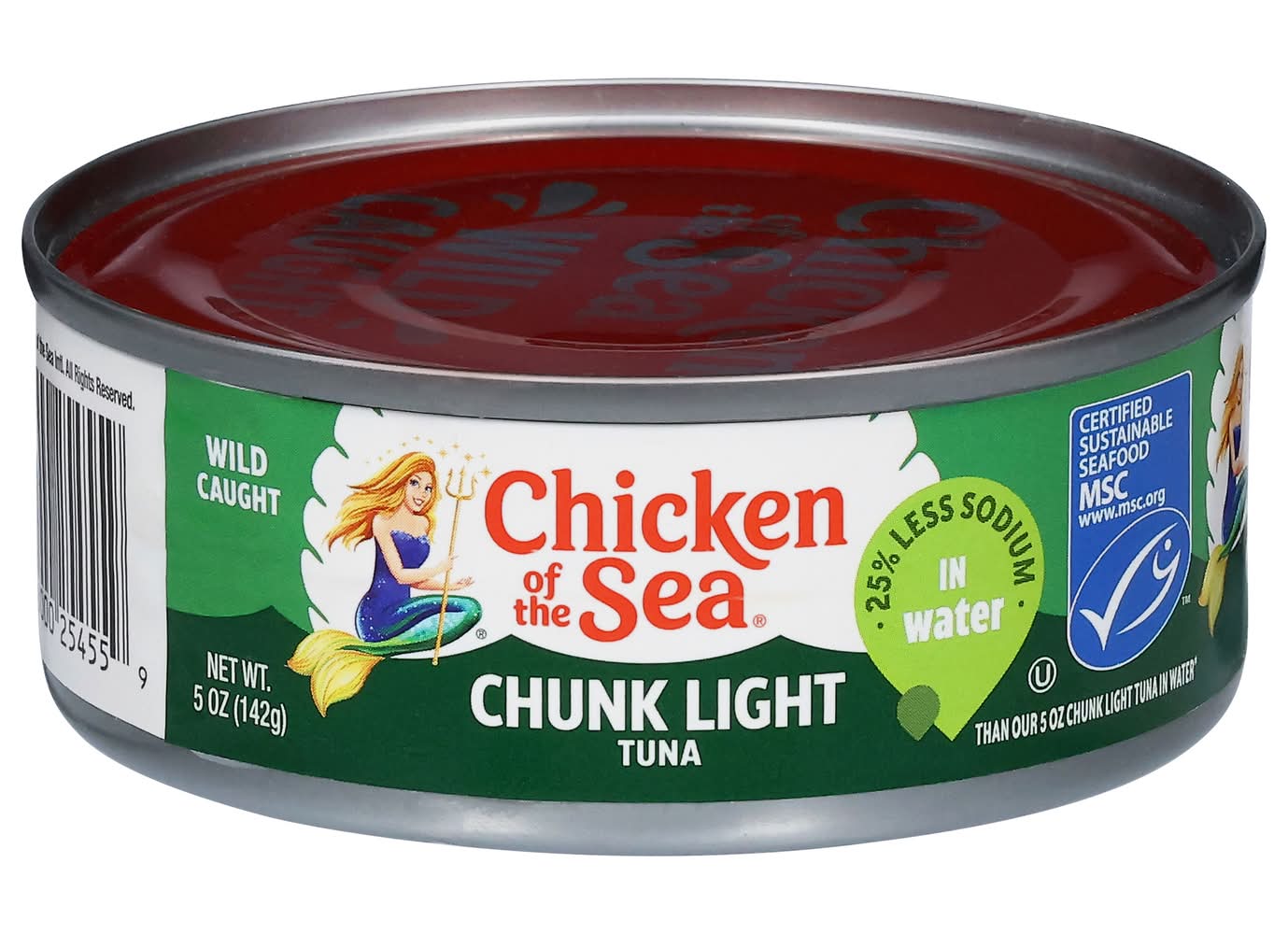 Chicken of the Sea Chunk Light Tuna in Water (5 oz)