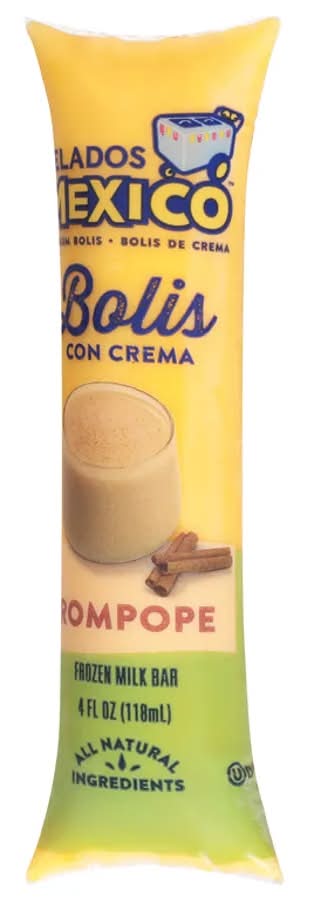Helados Bolis Rompope Cream