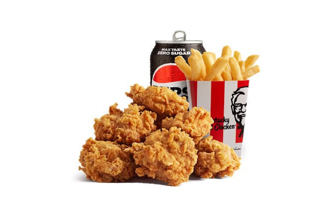 6 Pieces Combo Hot & Crispy