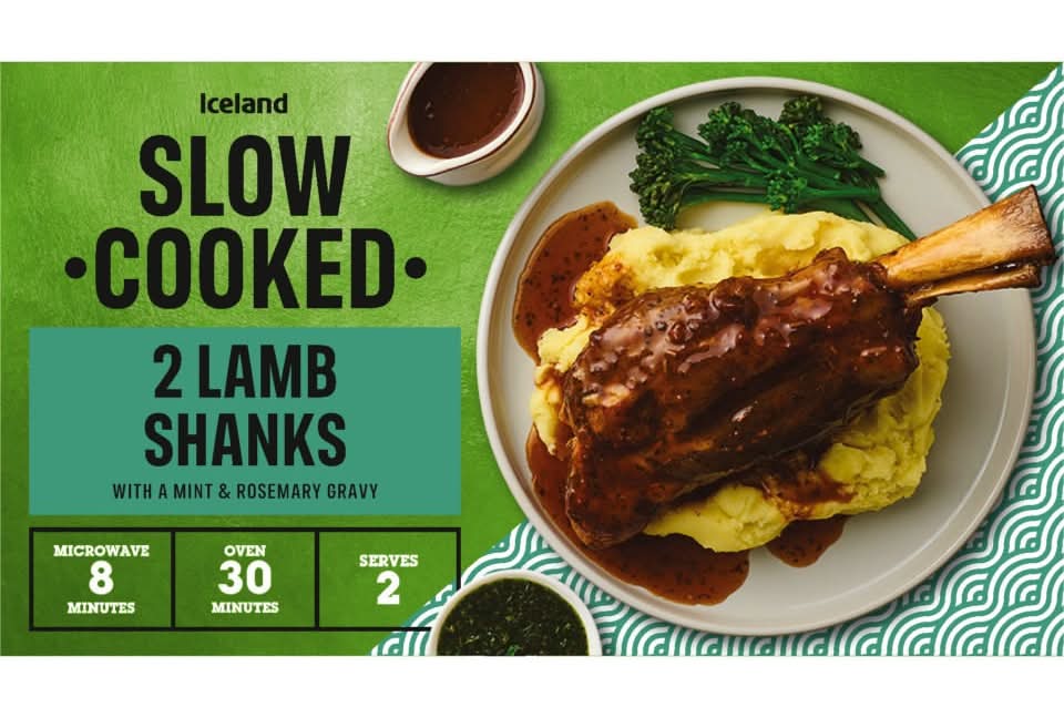 Iceland Slow Cooked Lamb Shanks