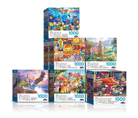 Cra-Z Art 1000 Piece Jigsaw Puzzle Assorted Puzzle Collector Designs (1 ct)