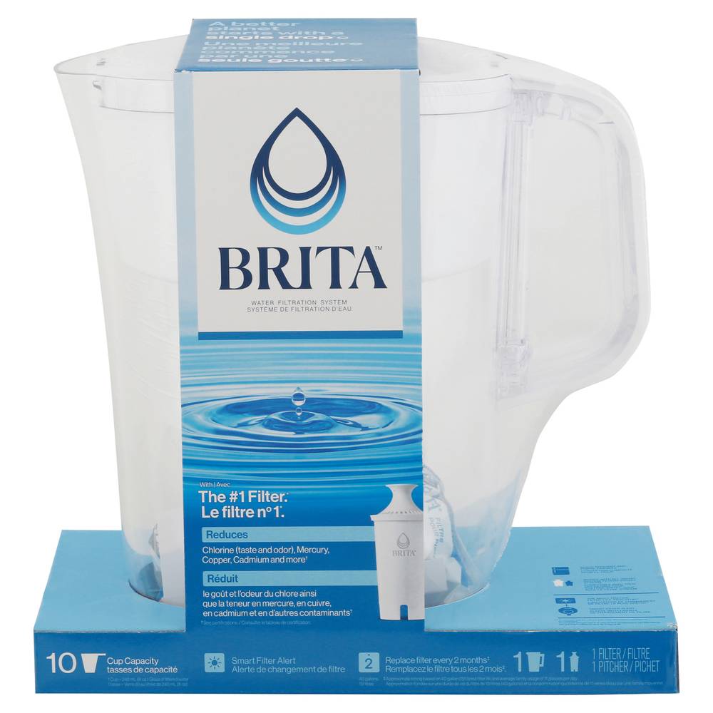 Brita Tahoe Pitcher Bright White