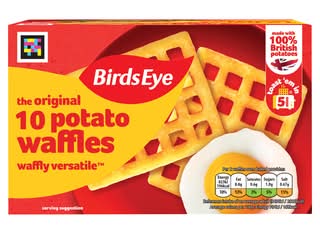 Birds Eye 10 The Original Potato Waffles 567g