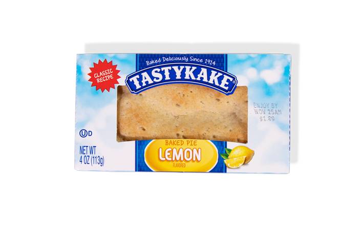 Tastykake Lemon Pie, 4 oz