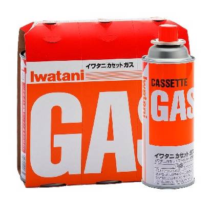 366961：イワタニ カセットガス(オレンジ)3本パック （CB-250-OR) 250G×3本