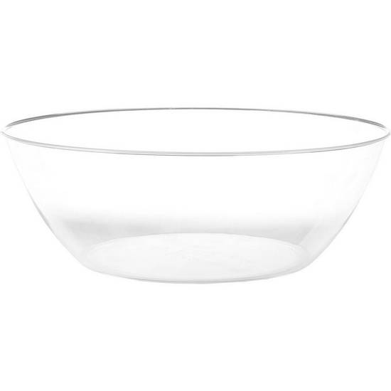 Clear Plastic Serving Bowl