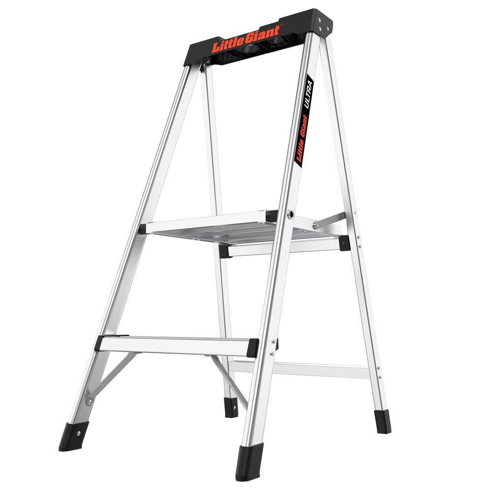 Little Giant Ladder Systems Ultra 2-Step Aluminum Stool