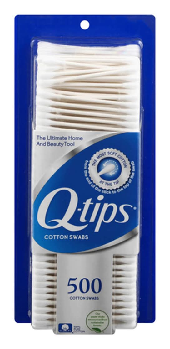 Q-tips Cotton Swabs Original 500 Ct