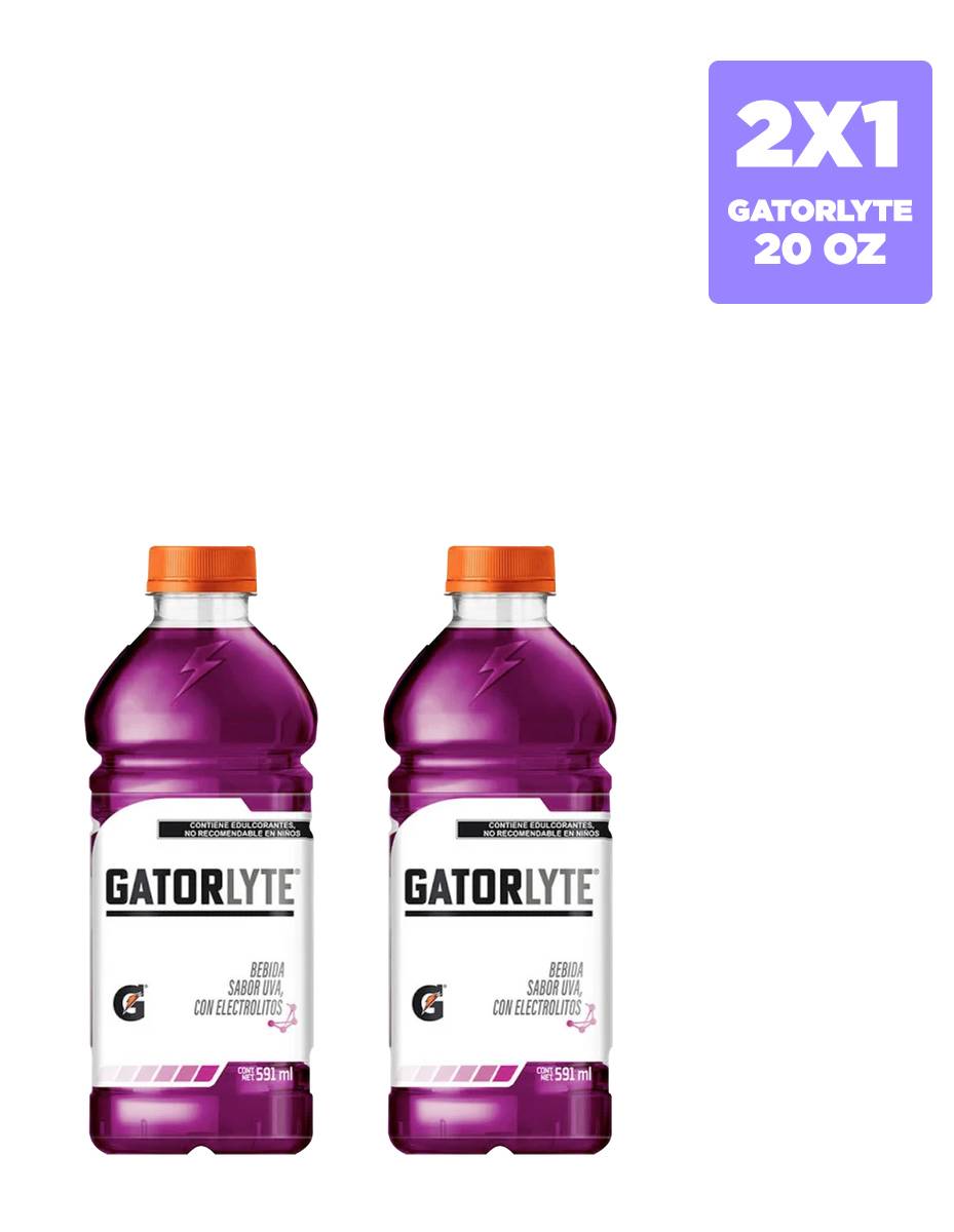 2x1 Gatorlyte Uva 20 Oz