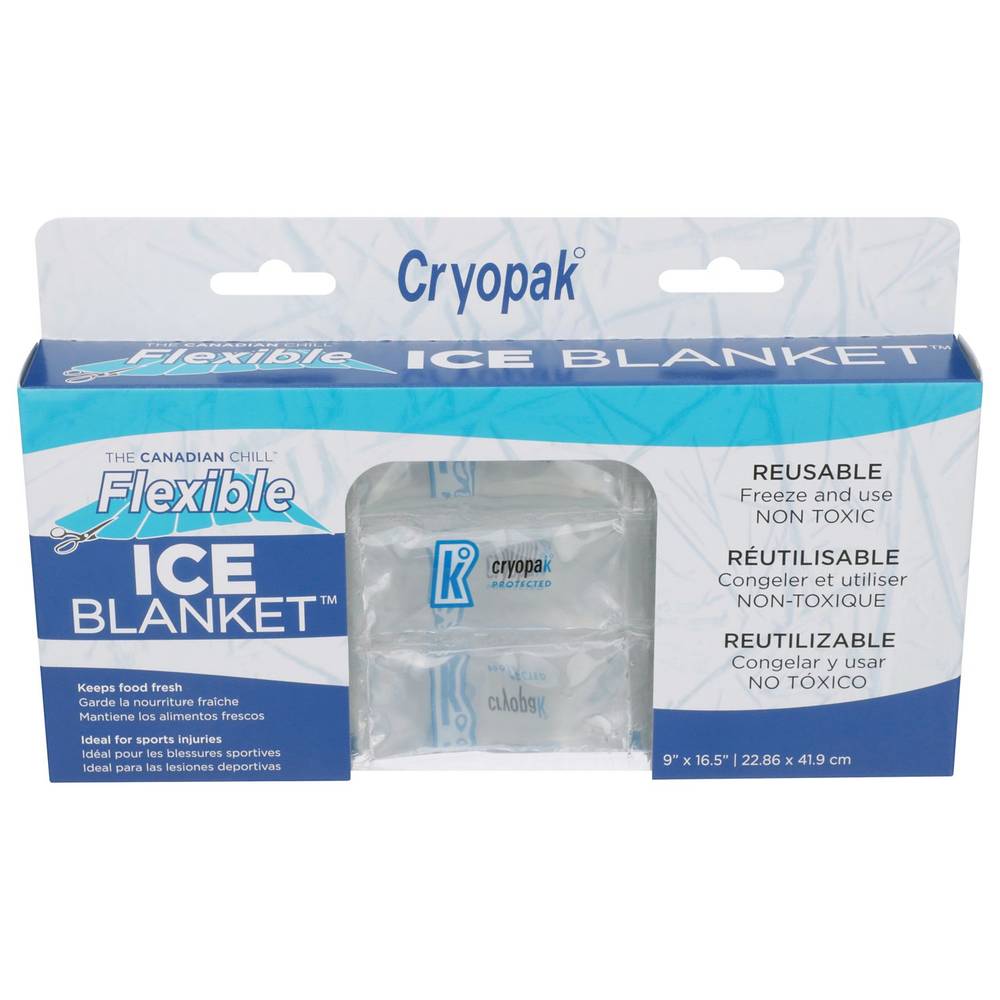 Cryopak Flexible Ice Blanket, Large, 9 In X 16.5 In