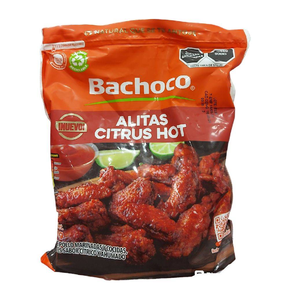 Bachoco alitas citrus hot