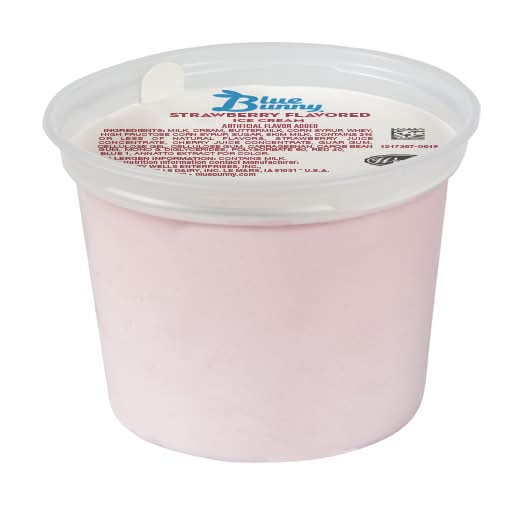 Blue Bunny Ice Cream Cup, Strawberry (4 fl oz)