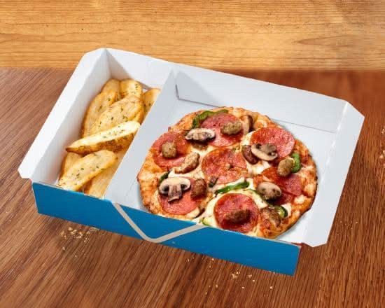 ピザBENTO ドミノ・デラックス（サイド付き） Pizza BENTO Domino's Deluxe (with Side)