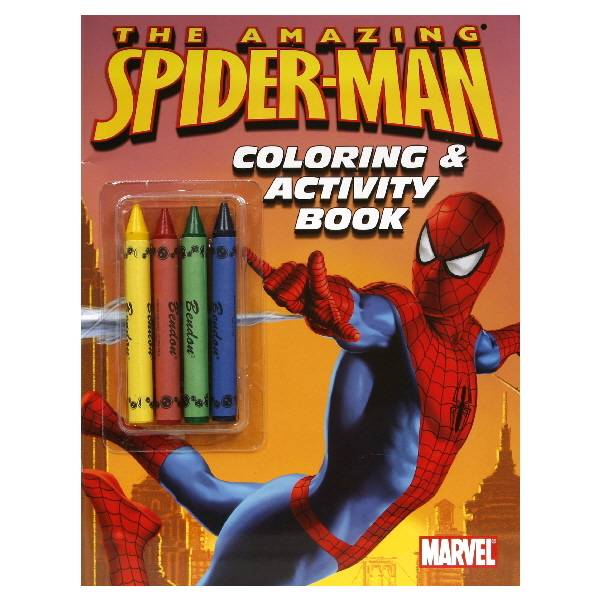 Marvel Spider-Man Bendon Coloring & Activity Book